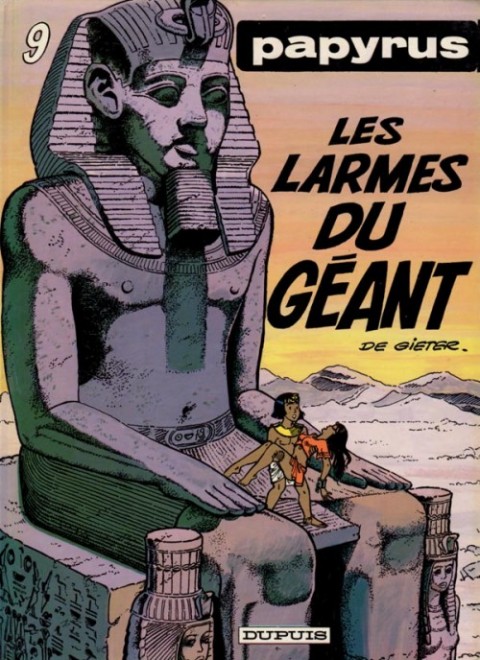 Couverture de l'album Papyrus Tome 9 Les larmes du géant