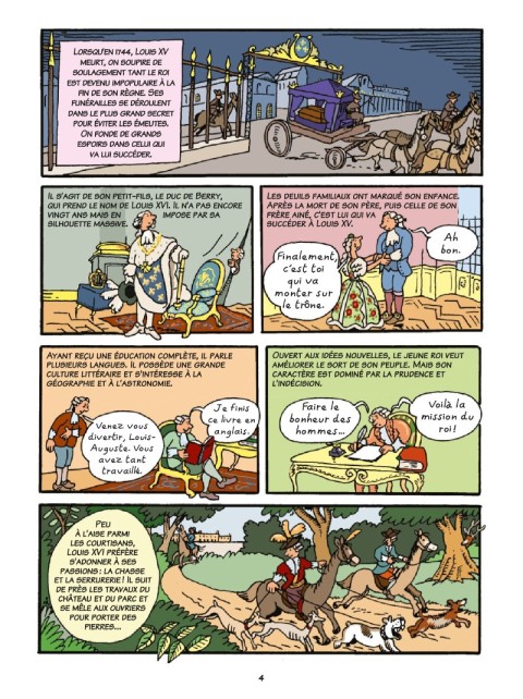Planche de l'album L'Histoire de France en BD 5 1789-1795... la Révolution Française !