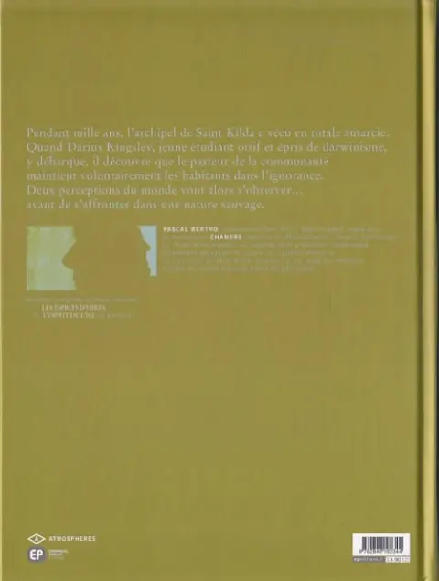 Verso de l'album Saint Kilda Tome 1 Les esprits d'Hirta
