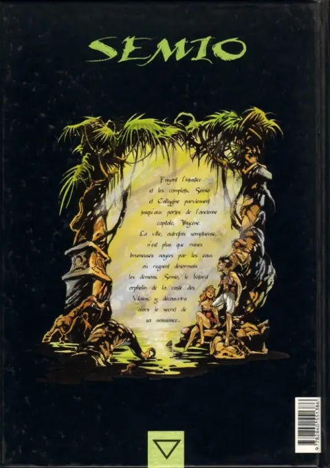 Verso de l'album Semio Tome 2 Ithycène