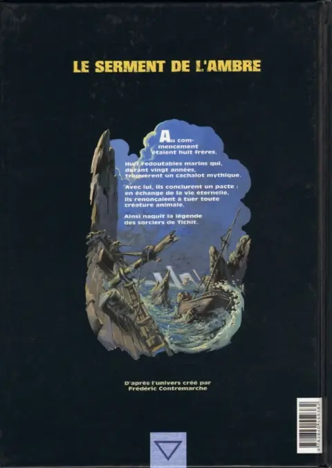Verso de l'album Le serment de l'Ambre Tome 4 Le désert d'Akaba