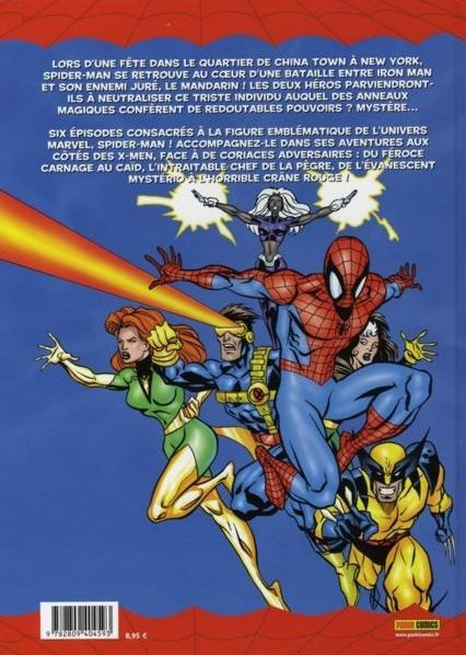 Verso de l'album Spider-Man - Les Aventures Tome 5 L'invincible Iron Man !