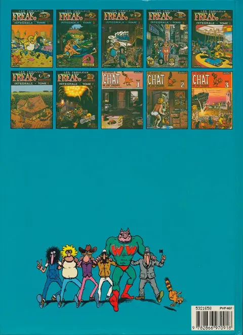 Verso de l'album Super Phacochère Tome 1