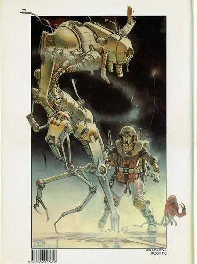 Verso de l'album Titania