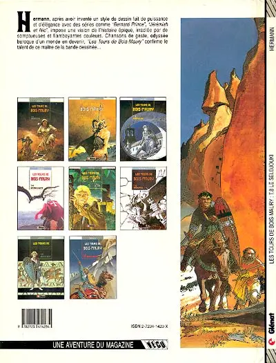 Verso de l'album Les Tours de Bois-Maury Tome 8 Le seldjouki