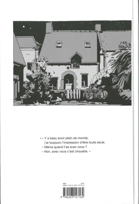 Verso de l'album Une soeur