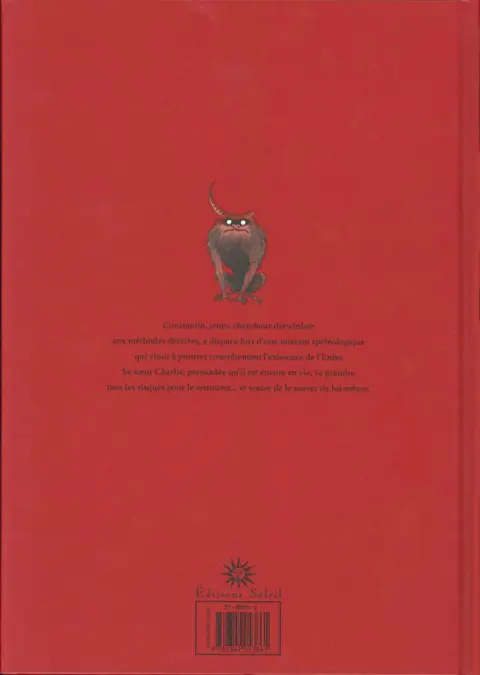Verso de l'album Voyage en Satanie Satanie