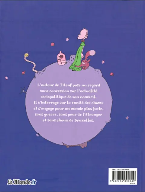 Verso de l'album What a wonderful world ! Tome 2