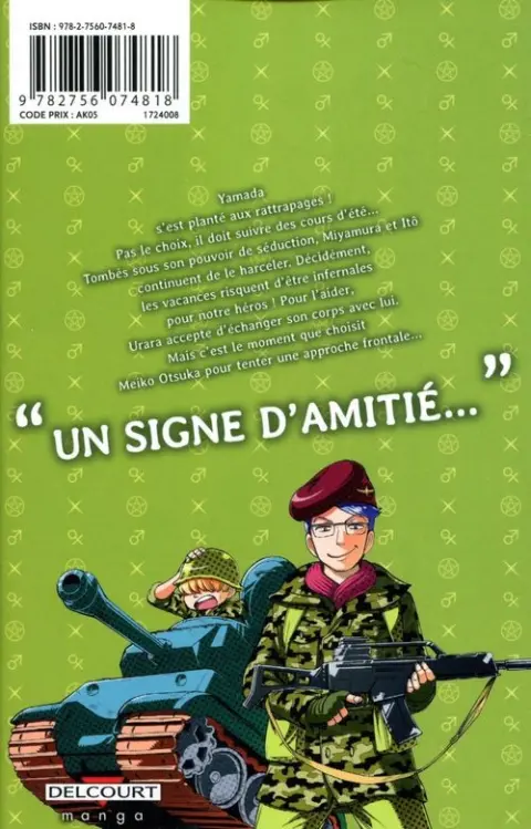 Verso de l'album Yamada kun & the 7 Witches 4