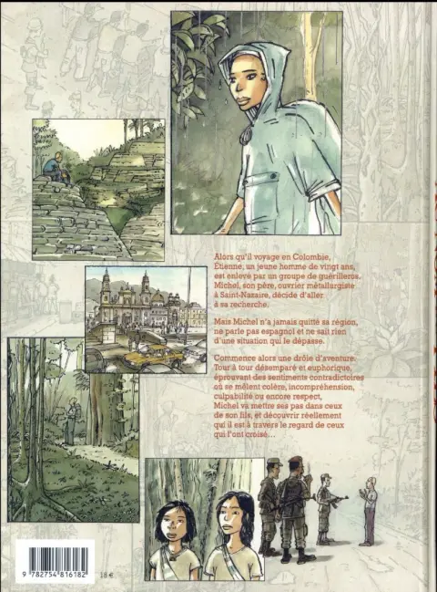 Verso de l'album Au nom du fils (Ciudad perdida)