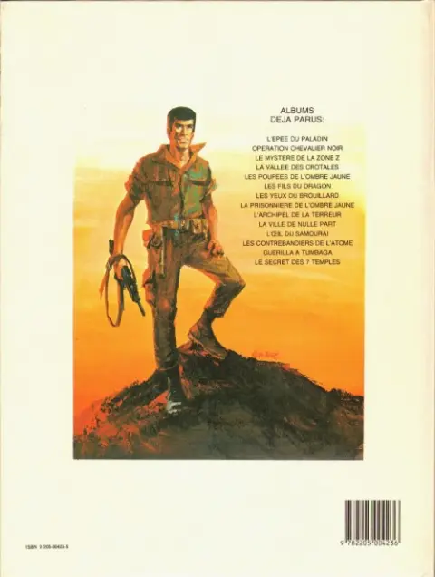 Verso de l'album Bob Morane Tome 6 Le mystère de la zone Z