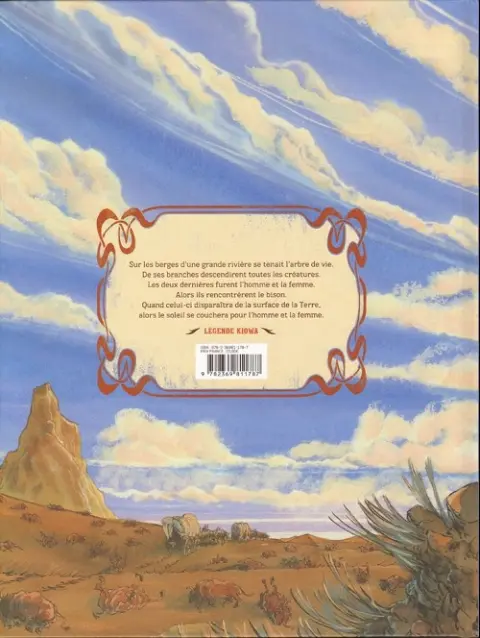 Verso de l'album Buffalo Runner