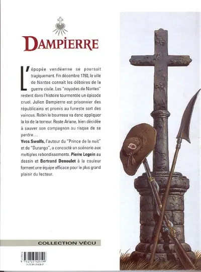 Verso de l'album Dampierre Tome 6 Le captif