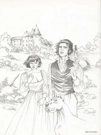 Verso de l'album Le Fer et le feu Tome 1 Adieu Baron