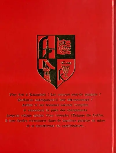 Verso de l'album Kaamelott Tome 3 L'énigme du coffre
