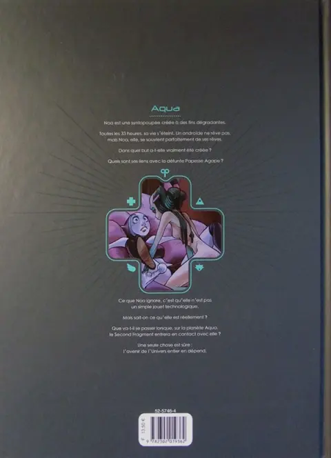 Verso de l'album Sky-Doll Tome 2 Aqua