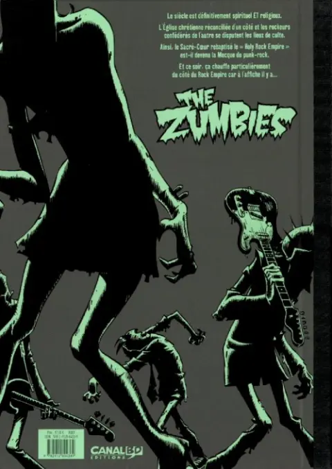 Verso de l'album The Zumbies 1 Z