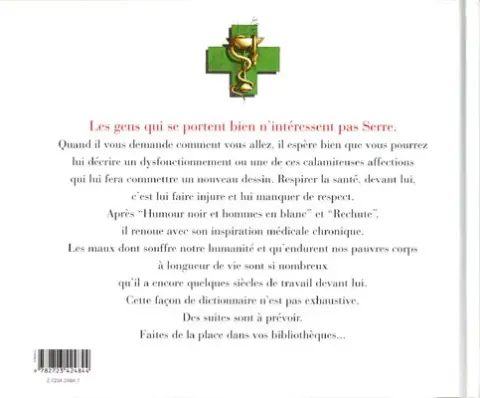 Verso de l'album Dico des maux