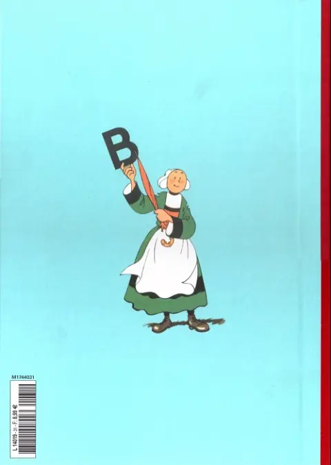 Verso de l'album Bécassine Tome 32 L'alphabet Bécassine