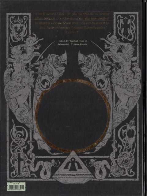 Verso de l'album Chroniques de la Lune Noire L'Intégrale V