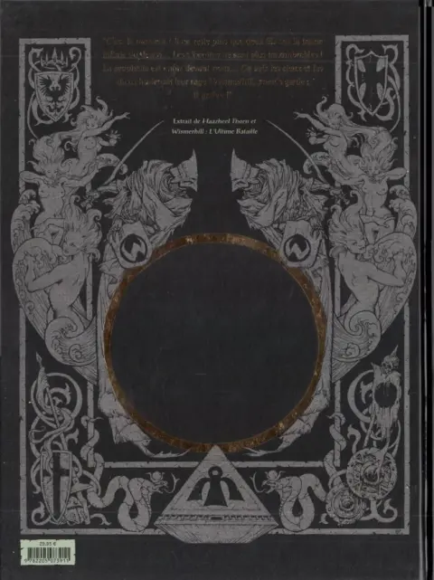 Verso de l'album Chroniques de la Lune Noire L'Intégrale V