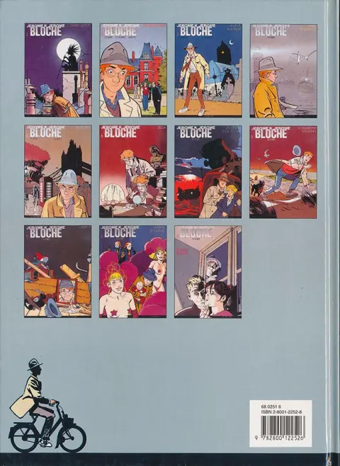 Verso de l'album Jérôme K. Jérôme Bloche Tome 11 Le cœur à droite