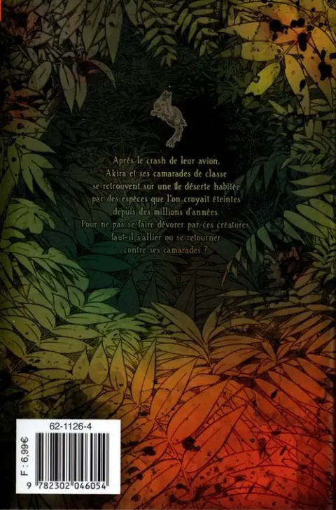 Verso de l'album Cage of Eden 11