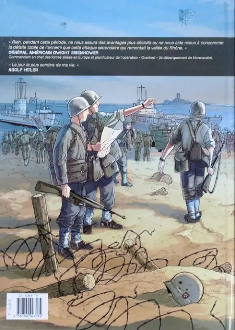 Verso de l'album Bleu blanc sang Tome 1 Provence, août 1944