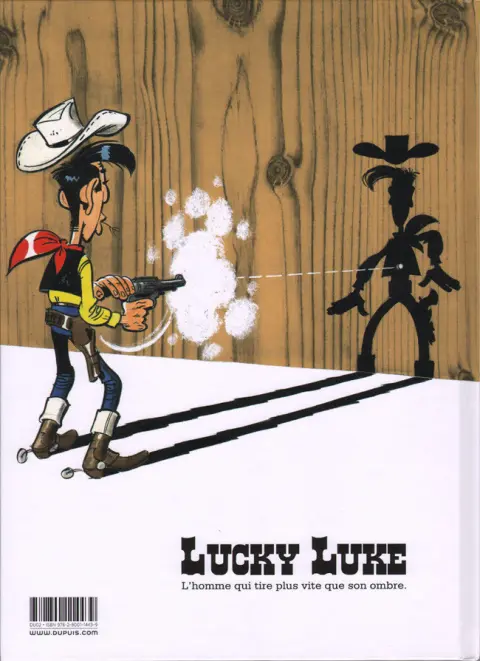 Verso de l'album Lucky Luke Tome 3 Arizona