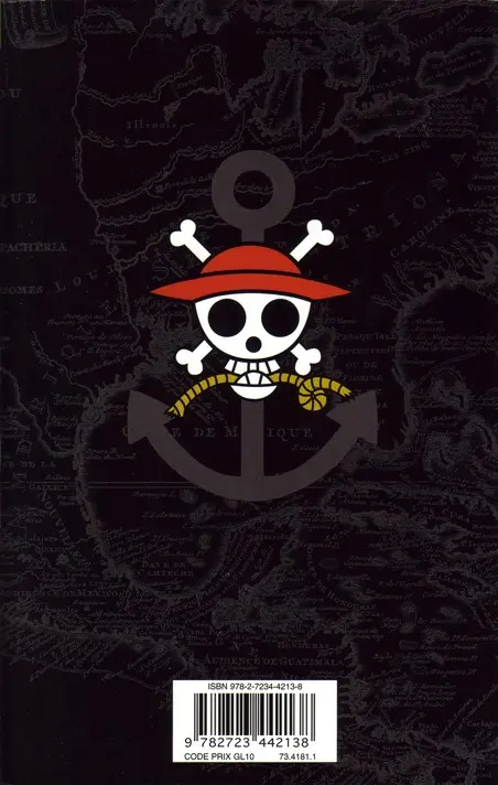 Verso de l'album One Piece Tome 15 Droit devant !!