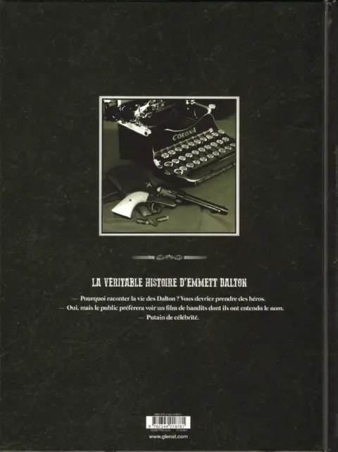 Verso de l'album Mauvaise réputation 1/2 La véritable histoire d'Emmett Dalton