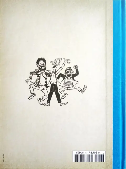 Verso de l'album Les Pieds Nickelés - La collection Tome 113 Les Pieds Nickelés organisateurs de voyages en tous genres