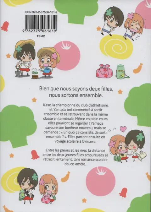 Verso de l'album Kase-San 2 Kase-San & le bento