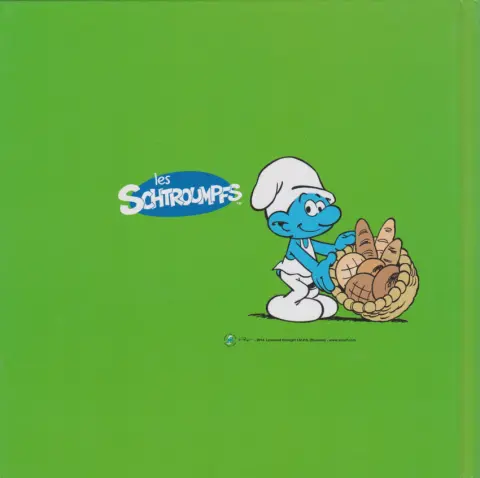 Verso de l'album Les schtroumpfs - À la découverte des métiers ! 14 Le Schtroumpf Boulanger