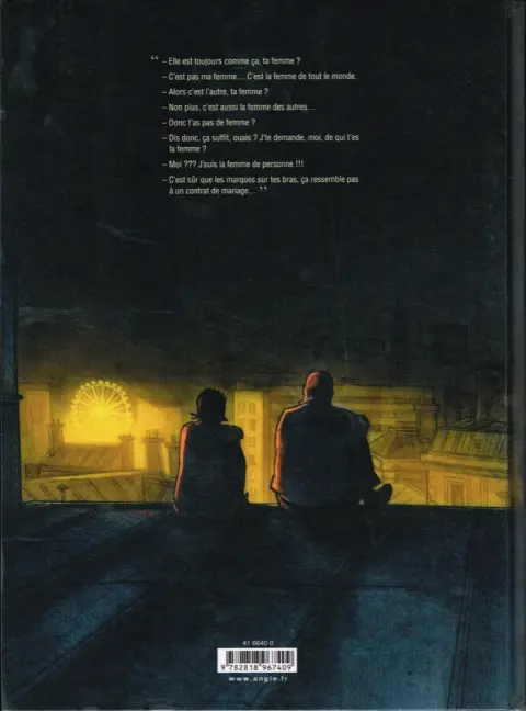 Verso de l'album Monsieur Jules