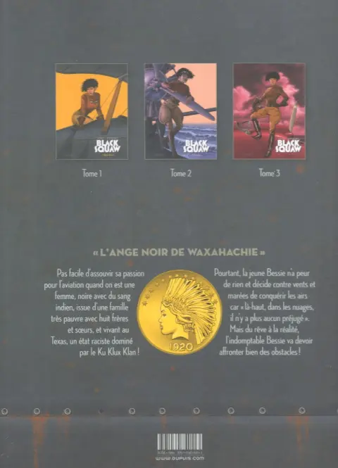 Verso de l'album Black Squaw 2 Scarface