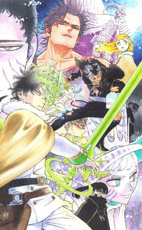 Verso de l'album Black Clover 37