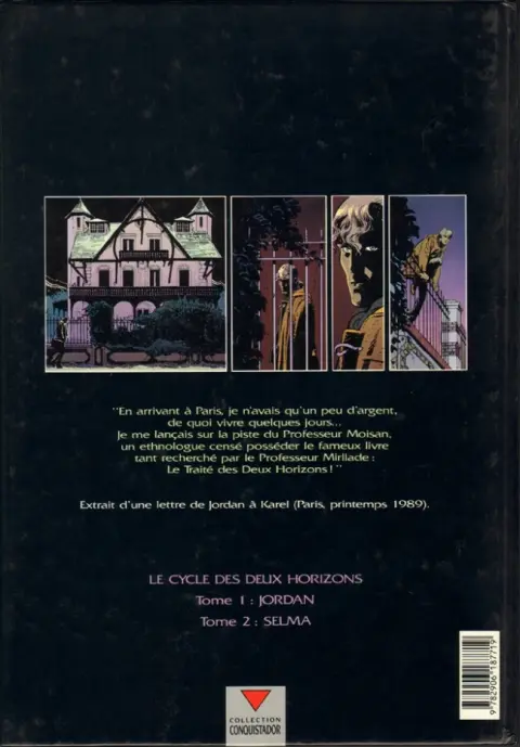 Verso de l'album Le Cycle des deux horizons 2 Selma
