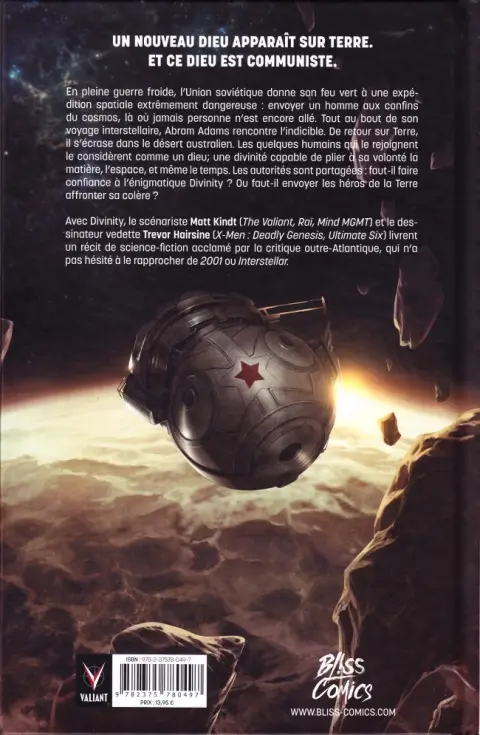 Verso de l'album Divinity I