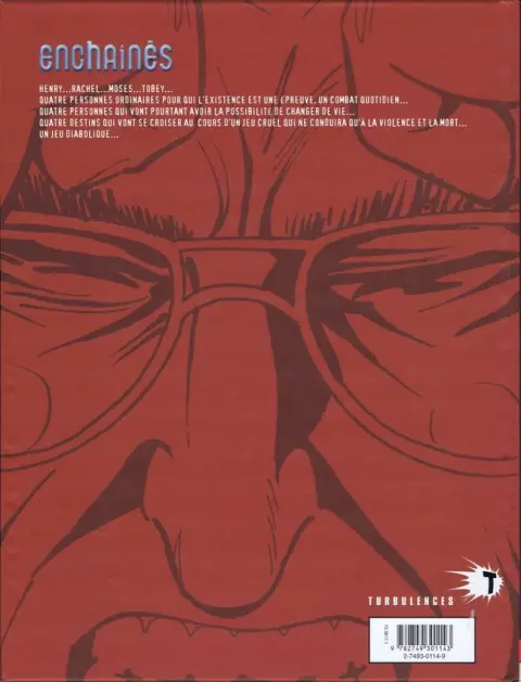 Verso de l'album Enchaînés Tome 1 Le tentateur