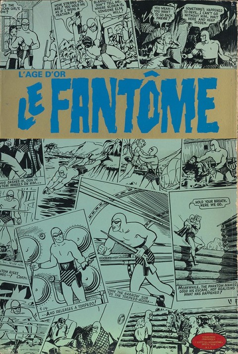 Verso de l'album Le Fantôme Édition des Remparts (Âge d'or) Tome 2