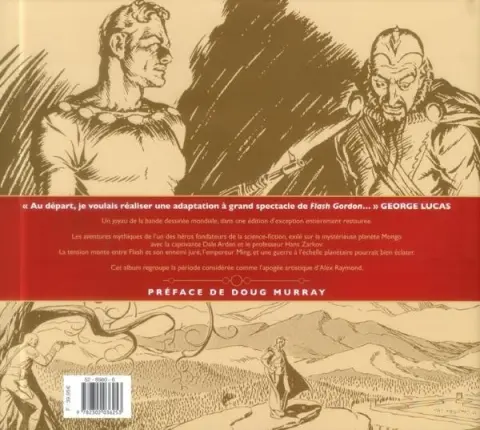Verso de l'album Flash Gordon Soleil - L'âge d'or Tome 2 Intégrale Volume 2 - 1937-1941