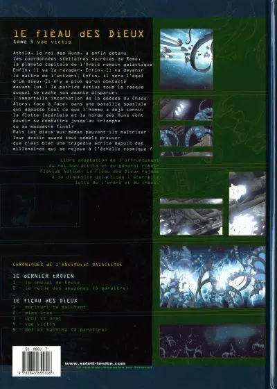 Verso de l'album Le Fléau des dieux Tome 4 Vae victis
