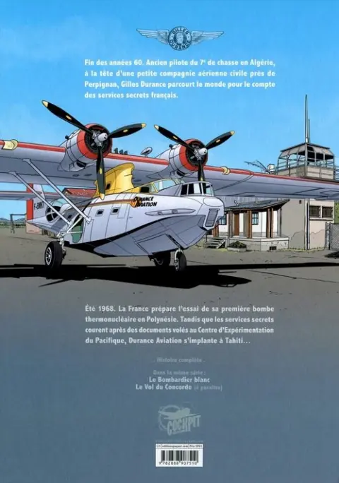Verso de l'album Gilles Durance Tome 2 Catalina mon amour