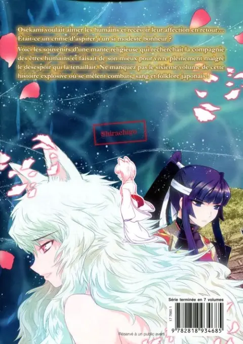 Verso de l'album Lune de sang 6