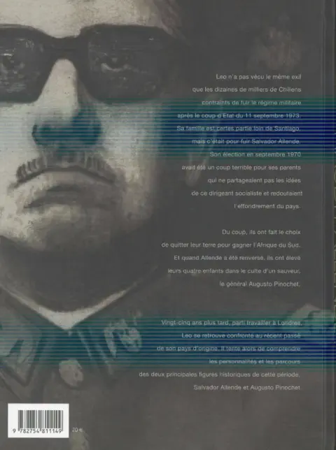Verso de l'album Maudit Allende !