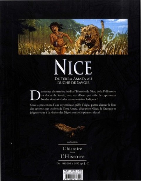 Verso de l'album Nice Tome 1 De Terra Amata au duché de Savoie
