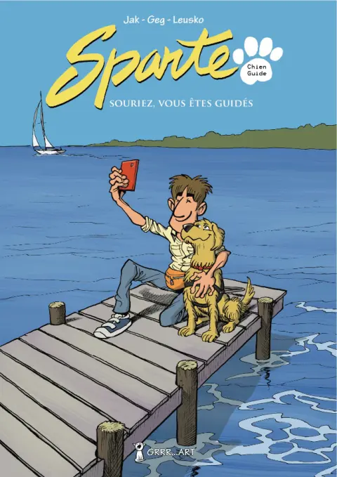 Sparte - Chien guide Souriez, vous êtes guidés