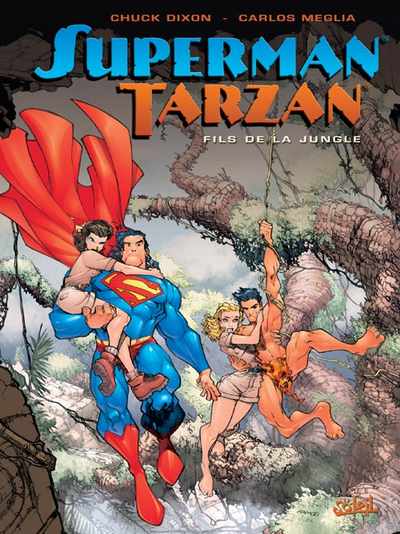 Couverture de l'album Superman - Tarzan Fils de la jungle