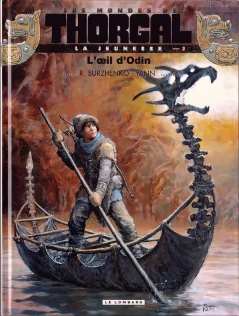 Couverture de l'album Les mondes de Thorgal - La Jeunesse de Thorgal Tome 2 L'œil d'Odin